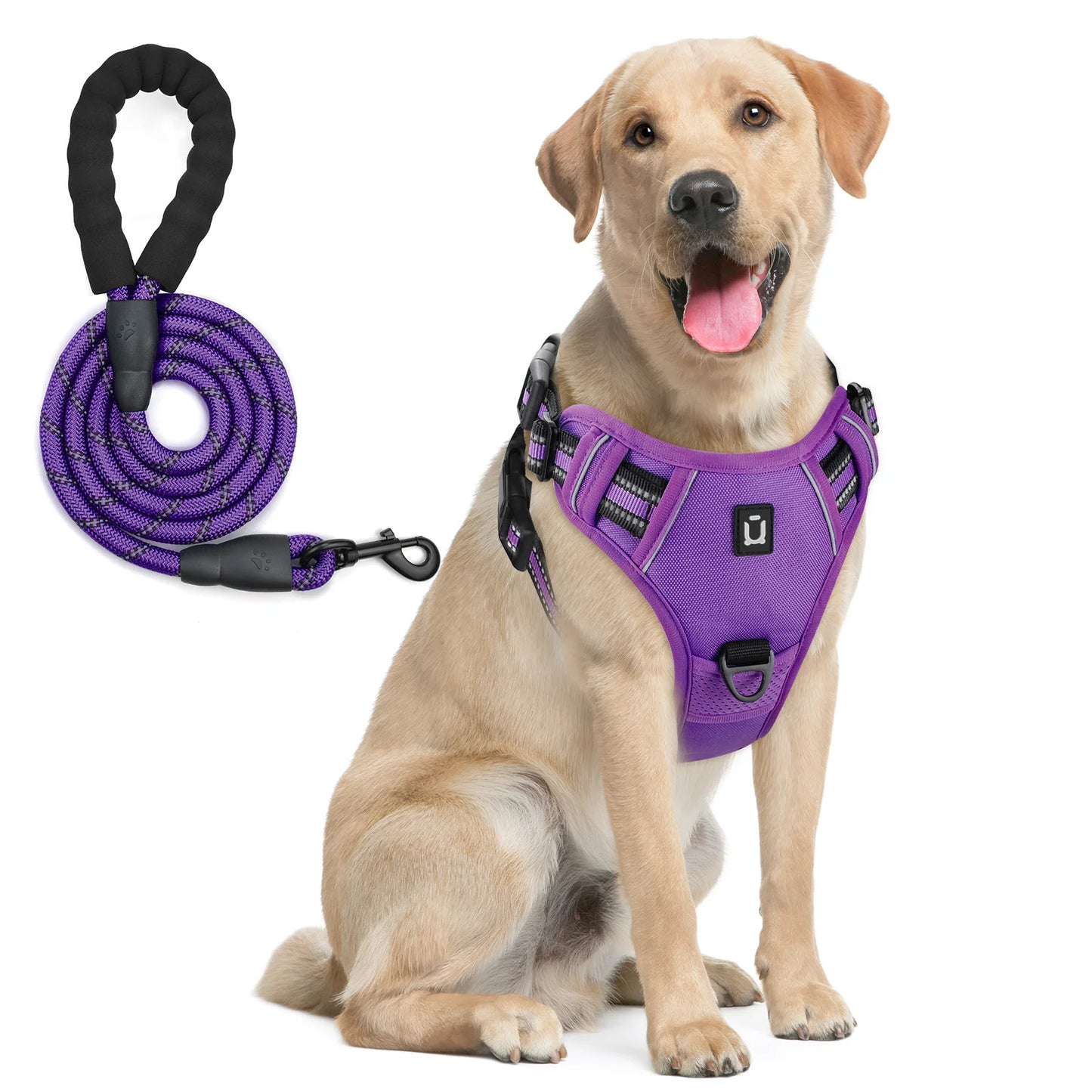 Soft Padded No-Pull Dog Vest Harness
