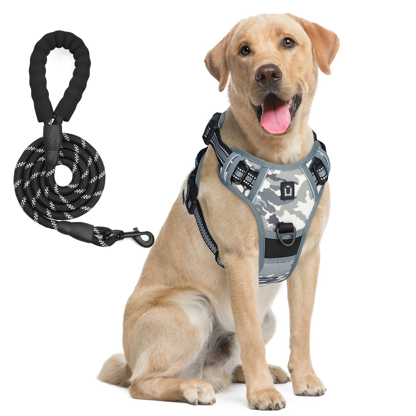 Soft Padded No-Pull Dog Vest Harness