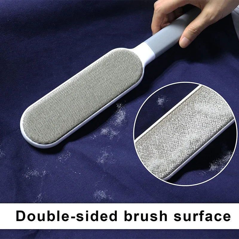Double-Sided Pet Hair Remover Brush