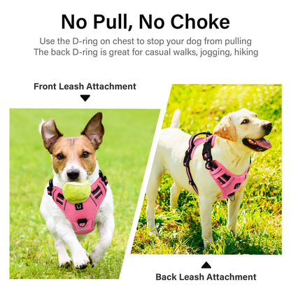Soft Padded No-Pull Dog Vest Harness