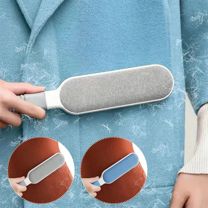 Double-Sided Pet Hair Remover Brush