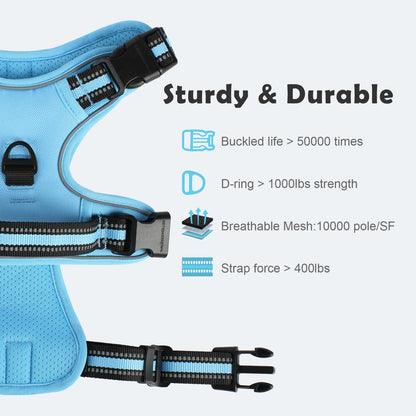 Soft Padded No-Pull Dog Vest Harness