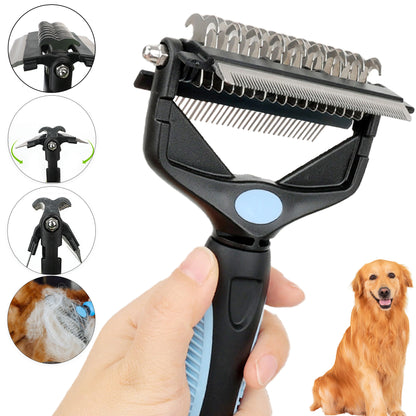 Pet Deshedding & Knot Removal Comb
