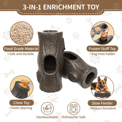 Durable Interactive Dog Toy for Aggressive Chewers