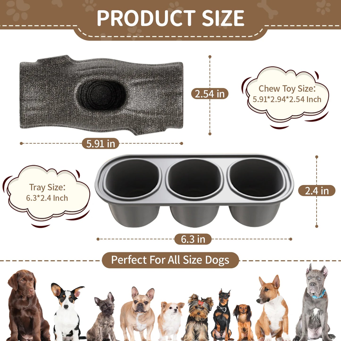 Durable Interactive Dog Toy for Aggressive Chewers