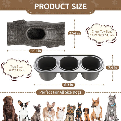 Durable Interactive Dog Toy for Aggressive Chewers