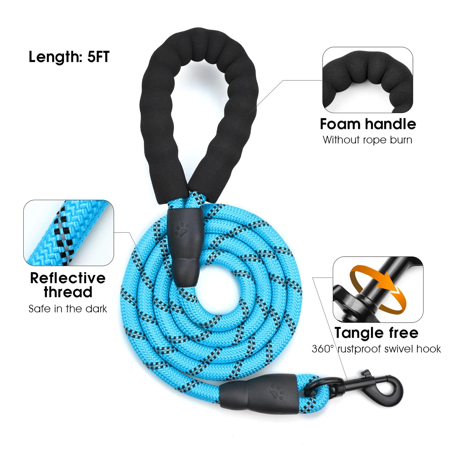Soft Padded No-Pull Dog Vest Harness