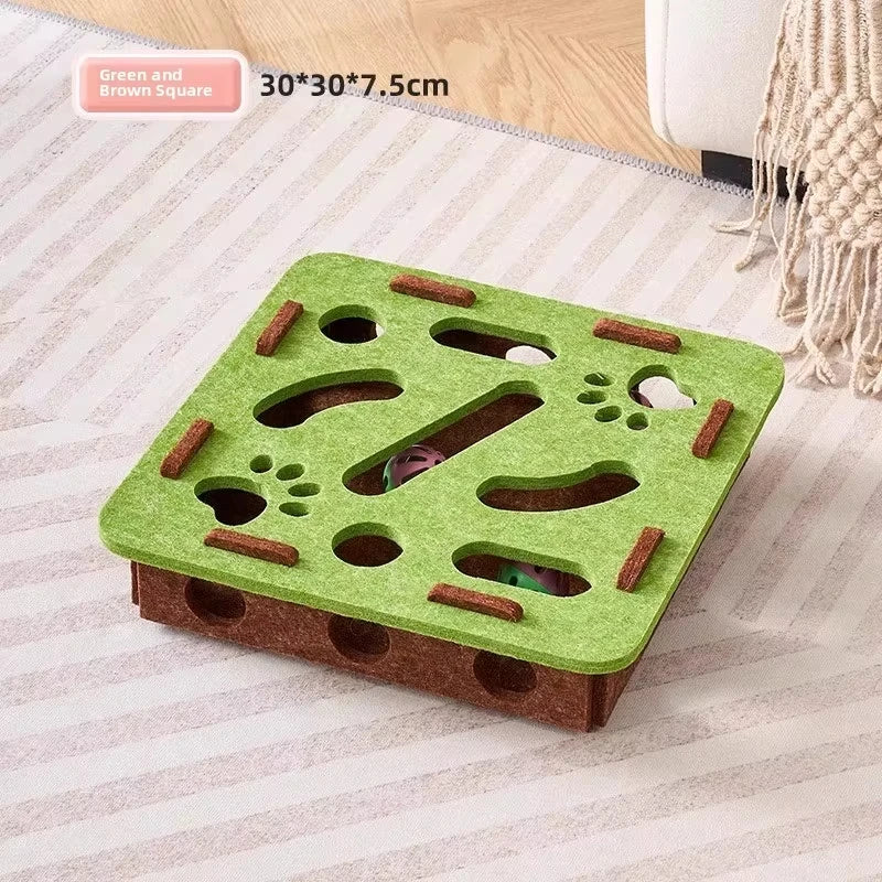 Indoor Cat Enrichment & Hunting Toy