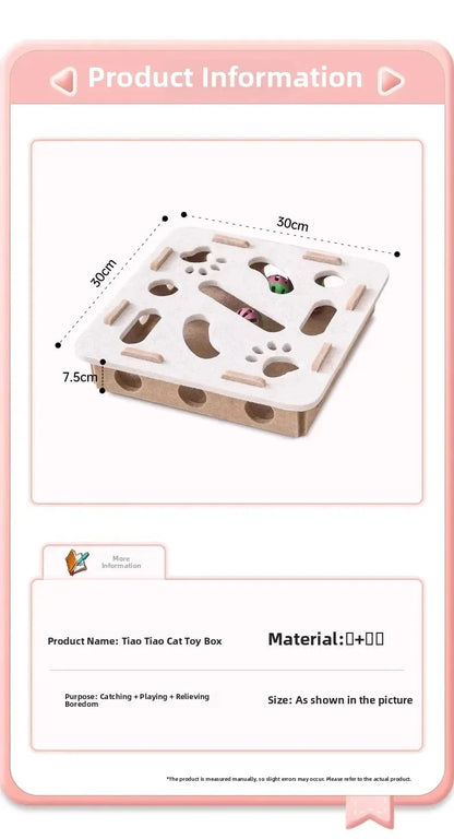 Indoor Cat Enrichment & Hunting Toy