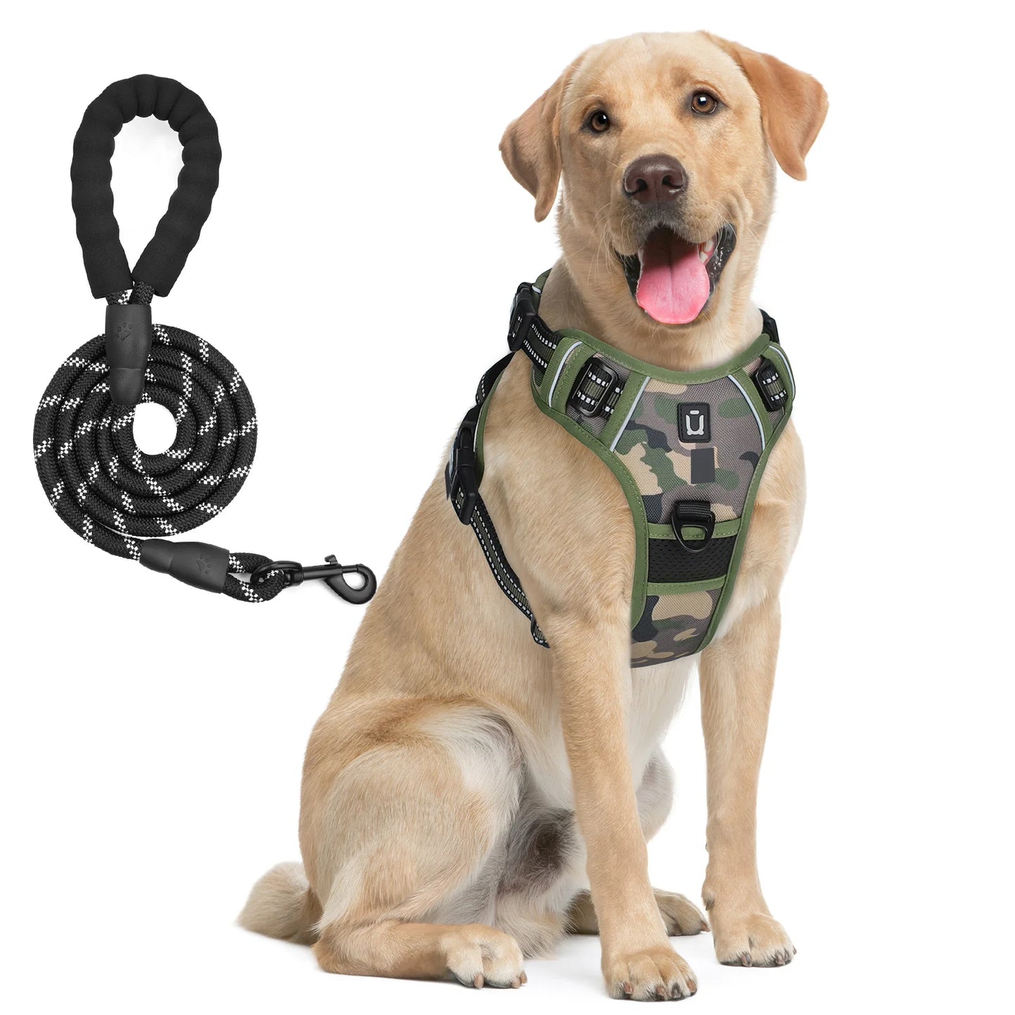 Soft Padded No-Pull Dog Vest Harness