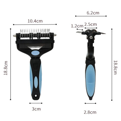 Pet Deshedding & Knot Removal Comb