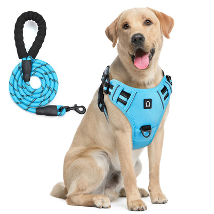 Soft Padded No-Pull Dog Vest Harness