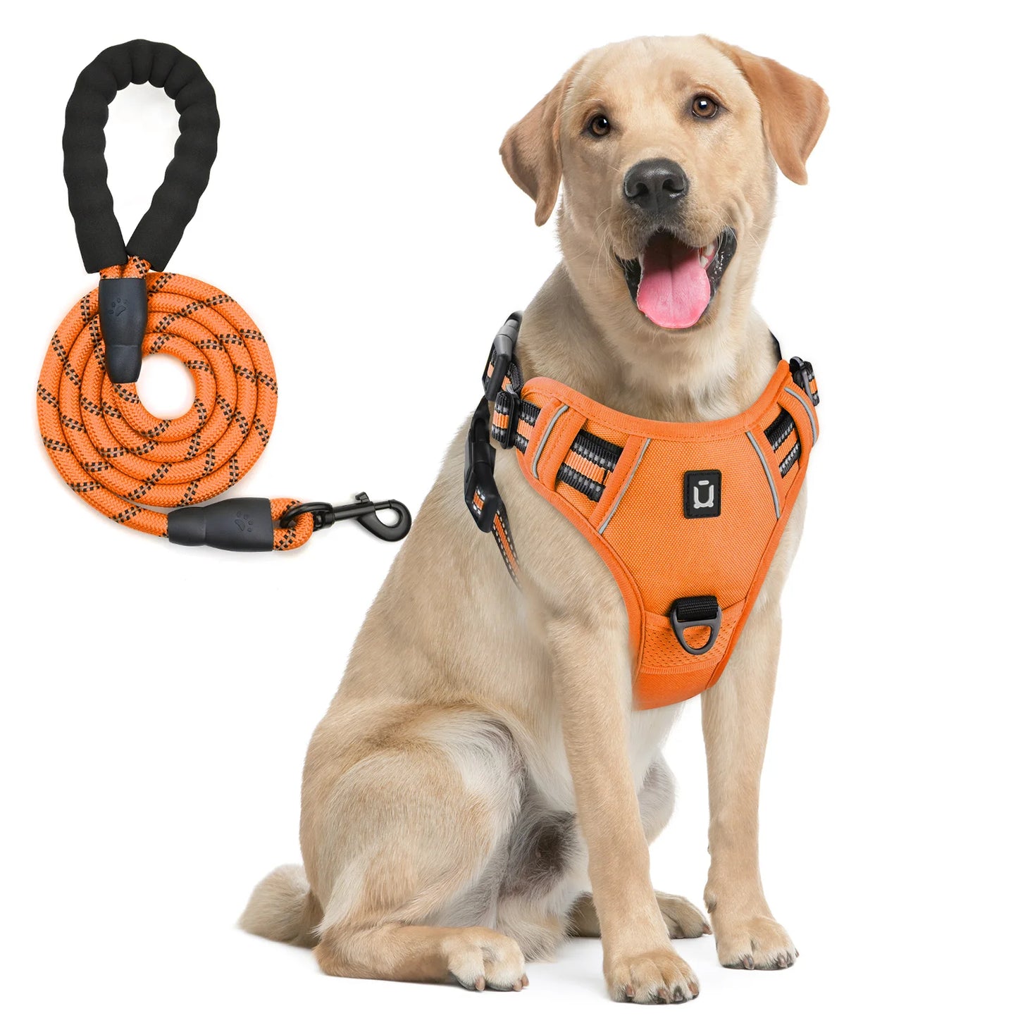 Soft Padded No-Pull Dog Vest Harness