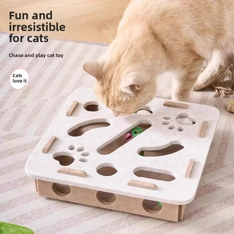 Indoor Cat Enrichment & Hunting Toy