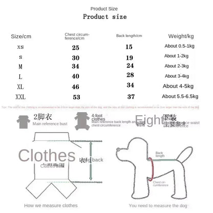 Warm Two-Legged Pet Outfit