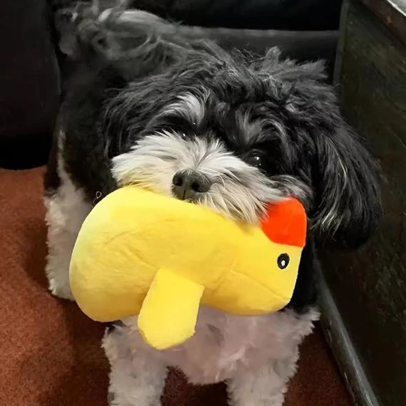 7-in-1 Plush Fruit & Veg Dog Toy Set