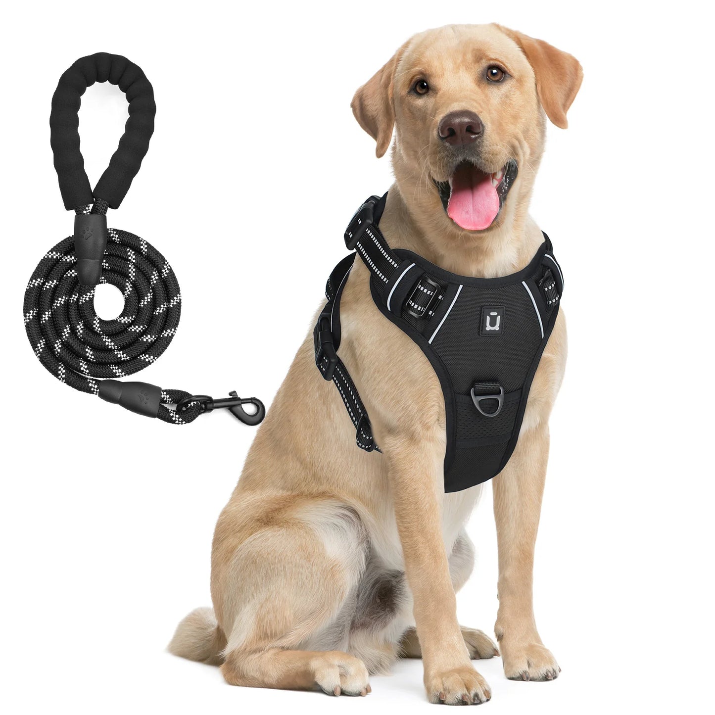 Soft Padded No-Pull Dog Vest Harness